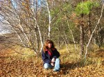В опавших листьях