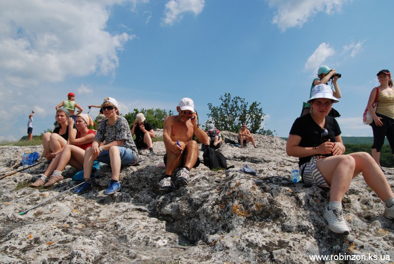 Туристический поход со студентами по юго-западному Крыму (июль 2010)